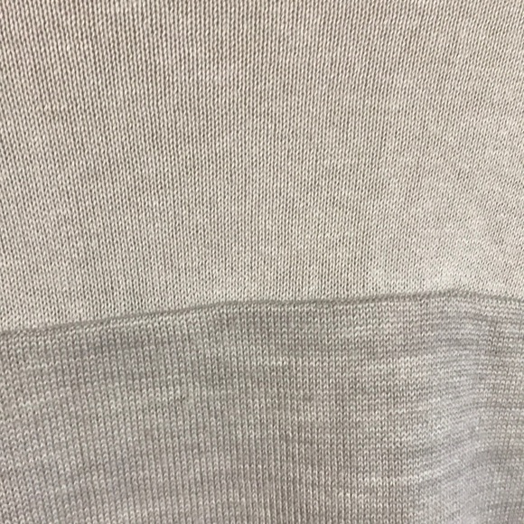All Saints wool/cotton/silk V neck hi/lo top 4 - Picture 5 of 8